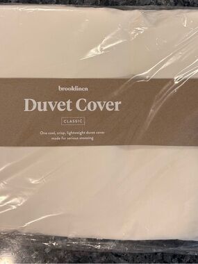 Brooklinen Classic Duvet Cover — Solid Cream
